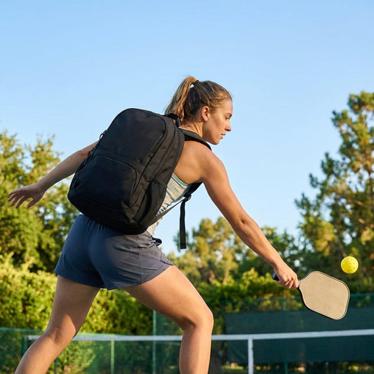 Pickleball Player Backpack with spacious compartments - product detail