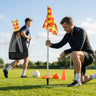 Football Corner Flag Set – Various Colours – PVC & Nylon – Sports Field Use