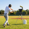 Baseball Pitching Machine – Adjustable Speed – TPE Wheel – Indoor/Outdoor Training