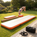 Inflatable gymnastics mat for home and gym use - product detail