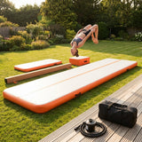 Inflatable gymnastics mat for home and gym use - product detail