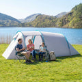 6-man camping tent with waterproof polyester for outdoor use - product detail