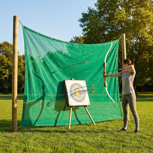High-quality nylon mesh archery backstop net