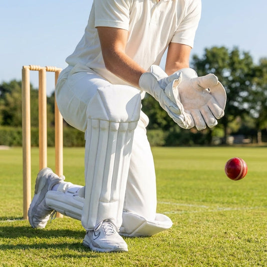 Wicket keeper pads for youth and adult, high-density foam