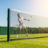 Tennis Net – 42ft Black – 2mm Twisted HDPE – School & Home Courts