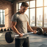 Rubber Barbell Weights – 10kg to 45kg – Cast Iron Core – Gym & Home Workouts