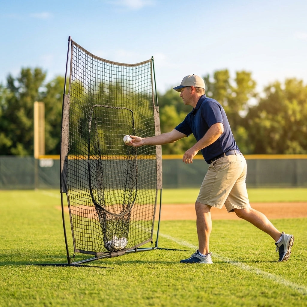 Baseball Sock Net with Steel Frame for Training Practice - product detail