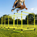 Adjustable training hurdles made from shatterproof PVC for indoor and outdoor use - product detail