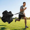 Ice Hockey Speed Chute – Black/White – Polyester Mesh – Training
