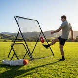 AFL rebounder net with galvanised steel frame for training - product detail