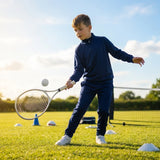 Junior tracksuit quarter zip made from lightweight polyester