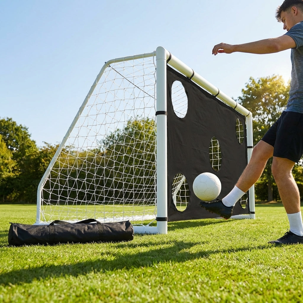 5x4ft football goal post for garden and junior matches - product detail