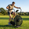 Air Resistance Bike – Black – Steel Frame – Home & Gym Use