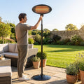 Patio Heater with adjustable settings and stand-alone or wall-mounted options