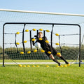 Mini ball deflector for goalkeeper training