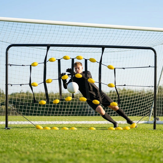 Mini ball deflector for goalkeeper training