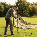 9ft Archery Backstop Poles for netting support
