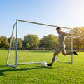 Aluminium football goal 8x6 ft for outdoor sports