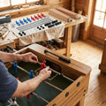 Table football spare parts, including legs and rods - product detail