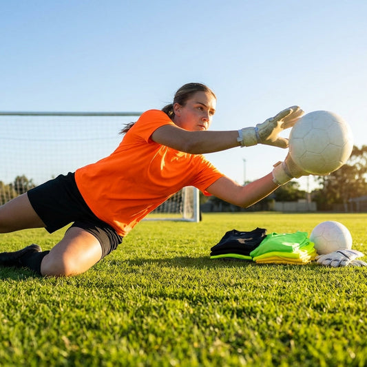 Women's Goalkeeper Shirt in vibrant colours for football - product detail