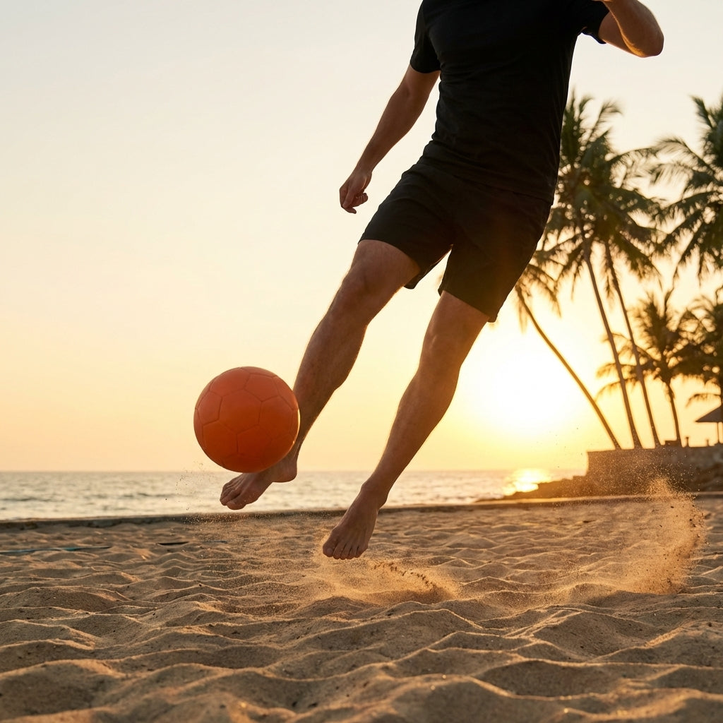 Beach football made from durable TPU for water-friendly use - product detail