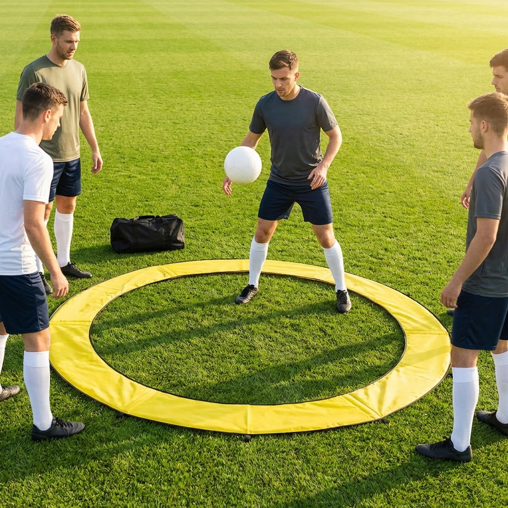 Football Training Ring made of fibreglass and polyester