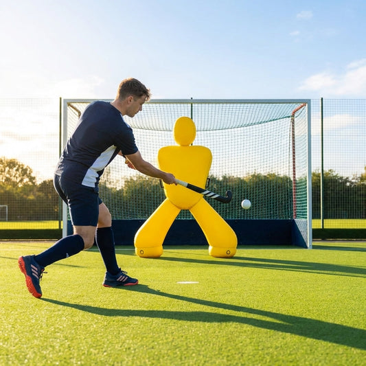 Inflatable Hockey Goalkeeper Mannequin for training sessions