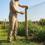 Black bird netting with 48mm mesh for pigeon and pheasant control