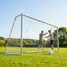 Replacement Goal Nets – 8x6ft White – HDPE Weatherproof – Football Goals