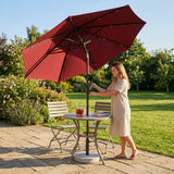Garden Parasol 2.7m with steel frame and UV protection - product detail