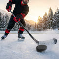 Matte black ice hockey puck made of vulcanised rubber for practice and competitive matches - product detail