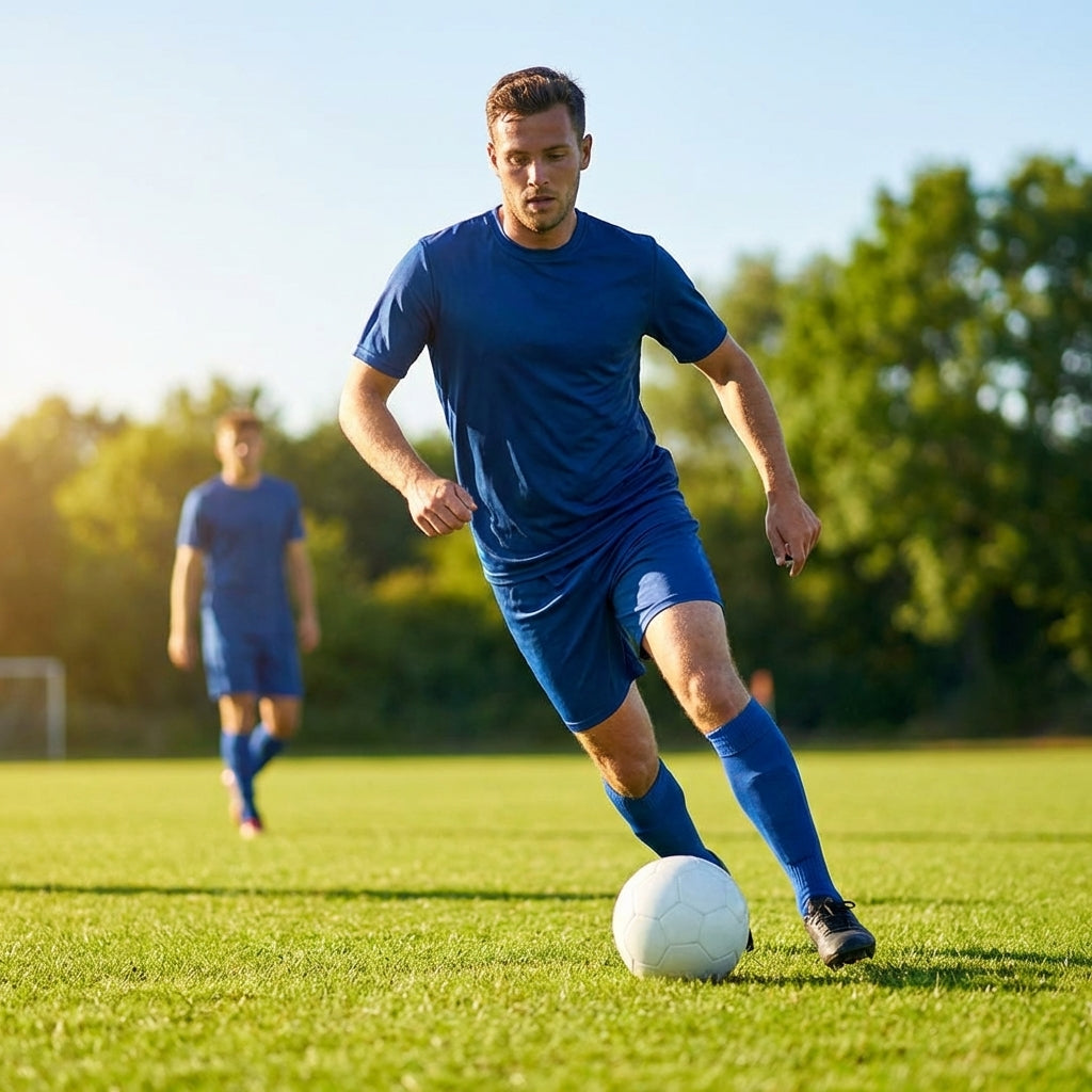 Men's Football Kit - Various Sizes & Colours - Breathable Polyester
