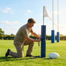Rugby Corner Flag Set – Yellow – PVC & Foam – Professional Field Use
