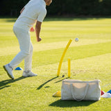 Cricket training stump with ground spike for outdoor practice - product detail