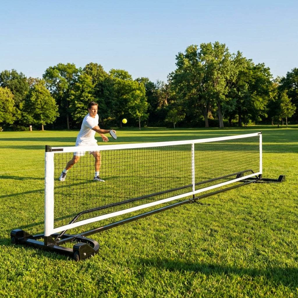 Portable Pickleball Net System for Tournament Use