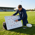 Double-sided coaching board with aluminium frame and accessories - product detail