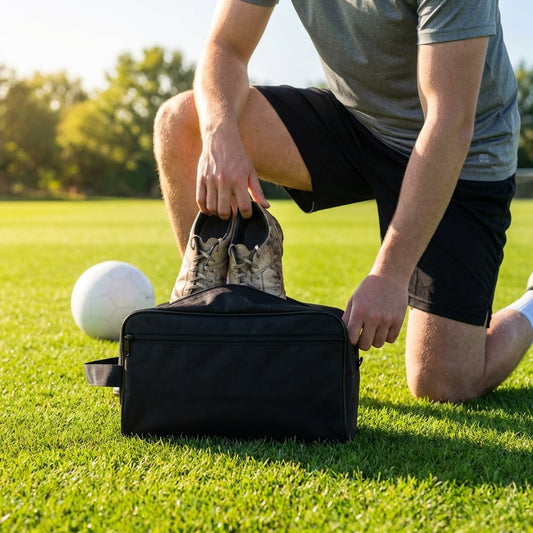 Durable sports footwear bag made from 2100D fabric