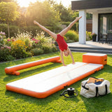 Inflatable Gymnastics Mat Set with Beam and Block - product detail