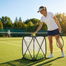 Pop-Up Ball Caddy – 80 Ball Capacity – Metal Frame – Sports Training