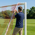 Customisable football goal nets in various sizes and colours