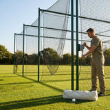 Winch Cricket System with green powder-coated steel for professional clubs - product detail