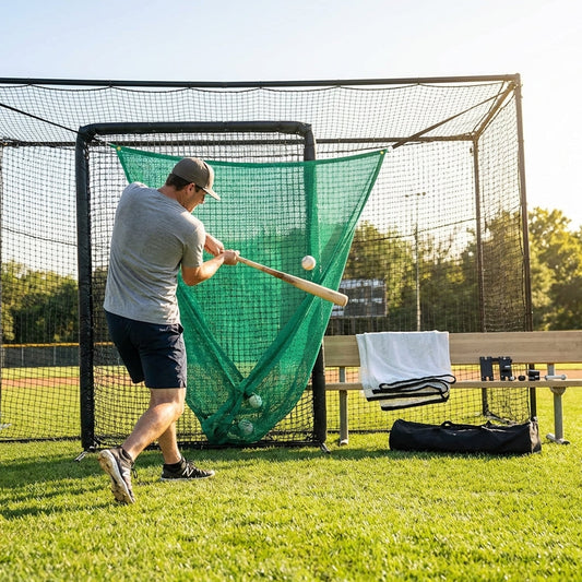 Baseball Batting Cage Net Savers in Multiple Sizes and Colours - product detail