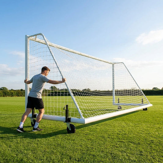 12ft x 4ft Aluminium Football Goal for 5-a-Side Matches