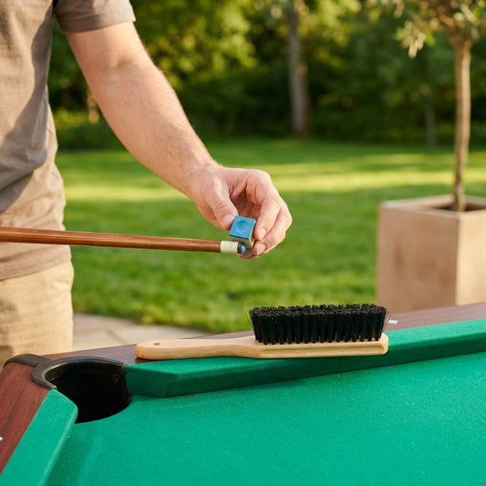 Games Table Accessories including pool cues, pucks, and balls