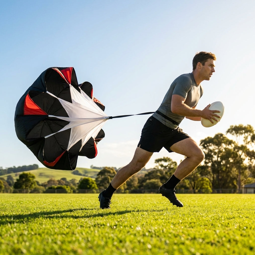 Black Speed Training Chute for Outdoor Use - product detail