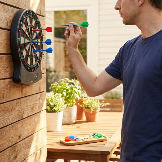 Soft tip darts with plastic tips and brass handles for indoor use - product detail