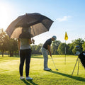 Sports umbrella with 60-inch canopy made from pongee fabric - product detail