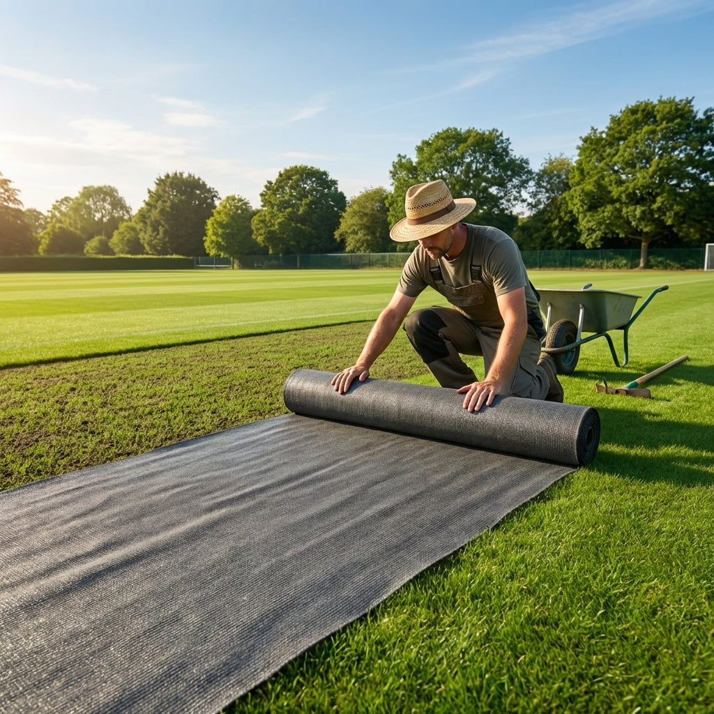 Eco-friendly grass germination sheet for lawn care