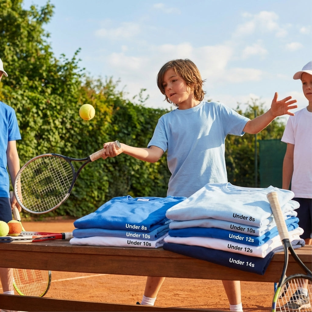 Junior Cotton T-Shirts available in 6 sizes for everyday wear - product detail