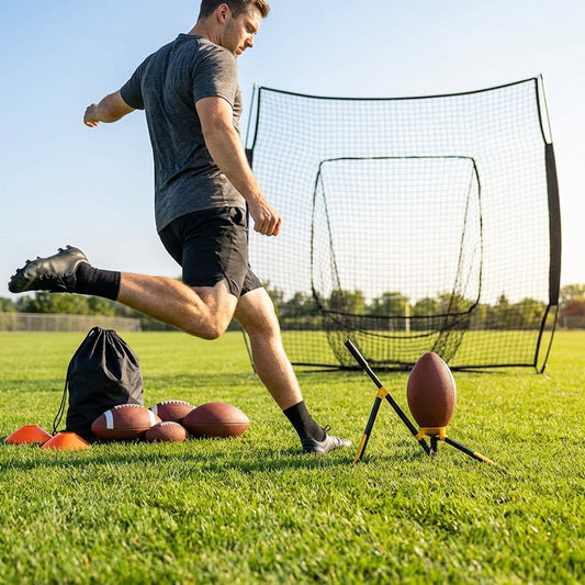 American football kicking tee with adjustable angles - product detail